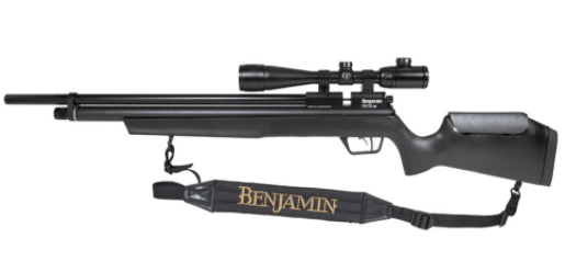 Benjamin Marauder Synthetic Stock PCP-Powered Multi-Shot Bolt-Action Pellet Hunting Air Rifle