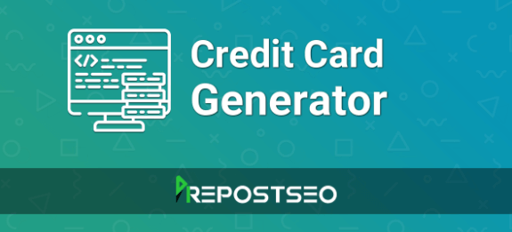 Credit Card Generator online