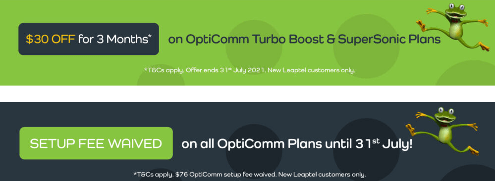 Leaptel OptiComm Plans