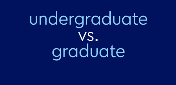 Undergraduate vs. Graduate