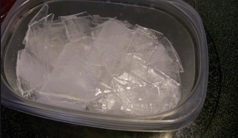 hospital ice chips maker