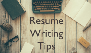 Professional Resume writing tips