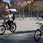 Riding an E-bike