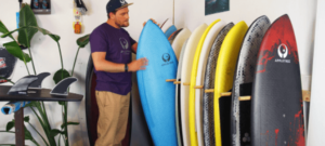 Select a soft big Surfing board