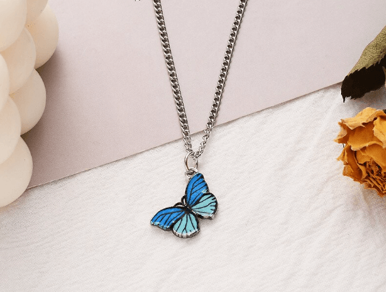Trendy Butterfly Necklace