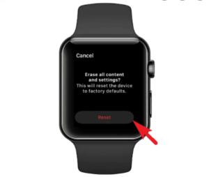Hard Reset your Apple Watch