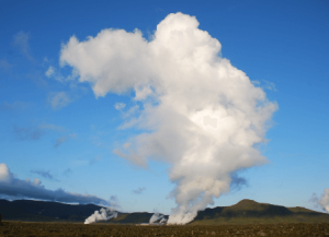 Recent Discovery of Artificial Cloud