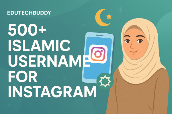 Islamic Usernames for Instagram