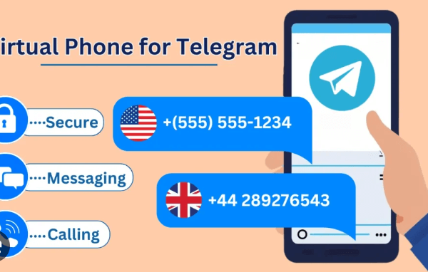 Buy virtual number for Telegram with crypto
